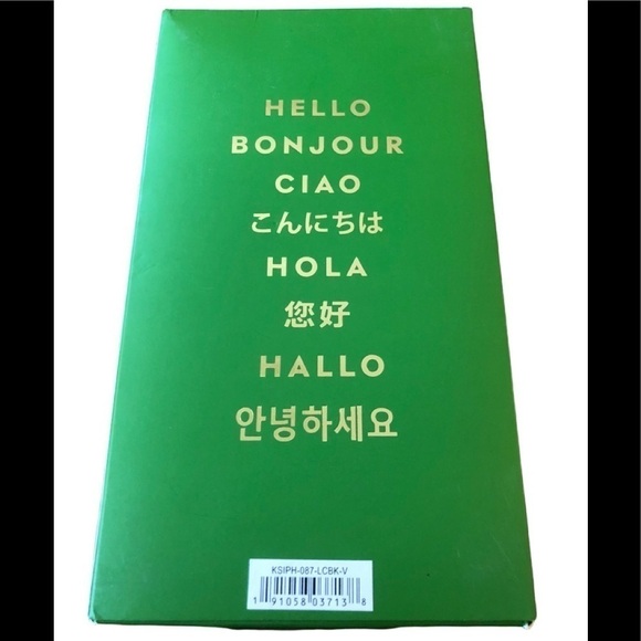 Kate Spade NY Black Lace Hummingbird Cage IPhone Case Protection Box 6/7/8 Plus - Picture 3 of 7